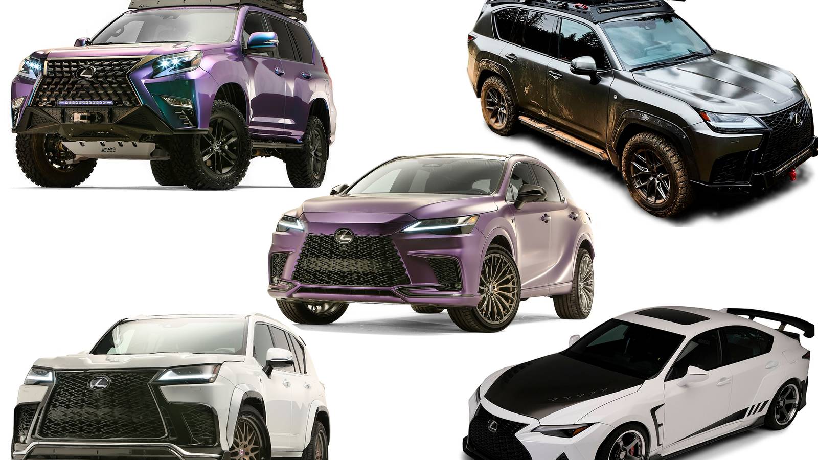 Lexus Reveals 5 Incredible Custom Builds At SEMA 2022