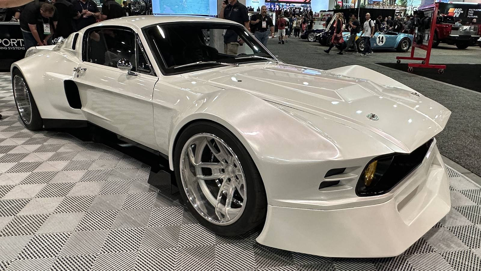 Mid-Engine 1967 Ford Mustang With Chevy V8 Debuts At SEMA