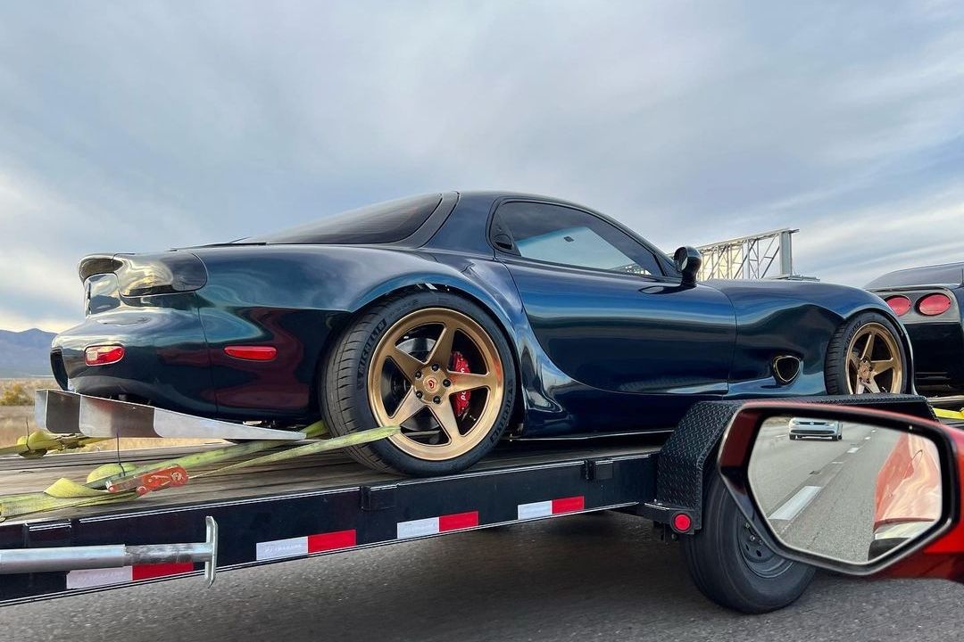 Four-Rotor AWD Mazda RX-7 Gives Street-Legal 787B Vibes