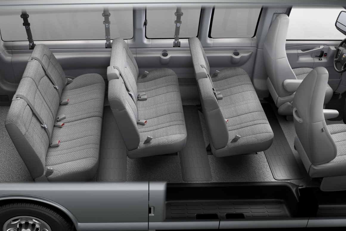 Express Passenger 2009 Chevrolet Express Passenger Van Interior Photos