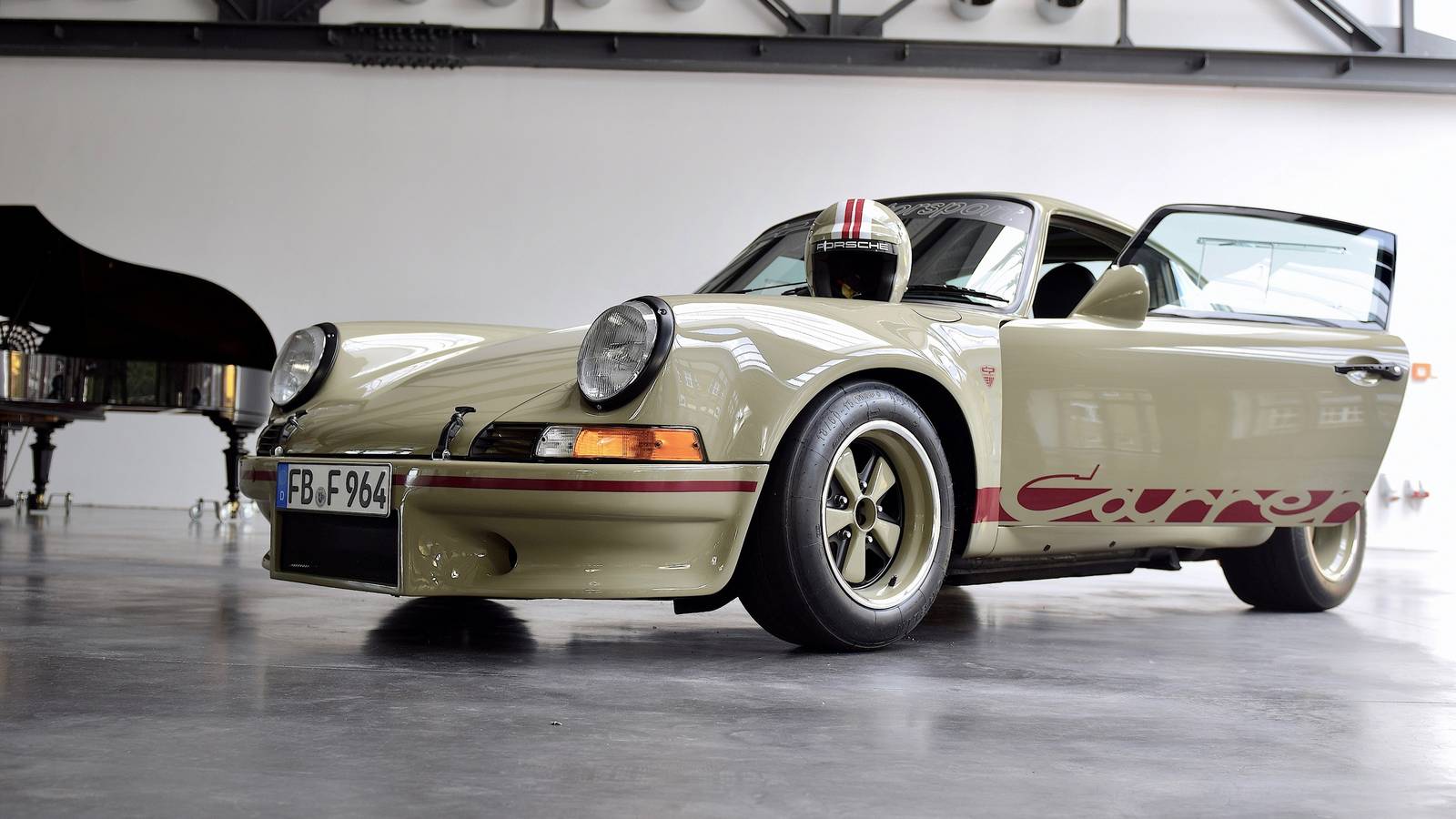 964 Classic RSR Stonegrey Lightweight Sports Car Restomod Is A Porsche ...