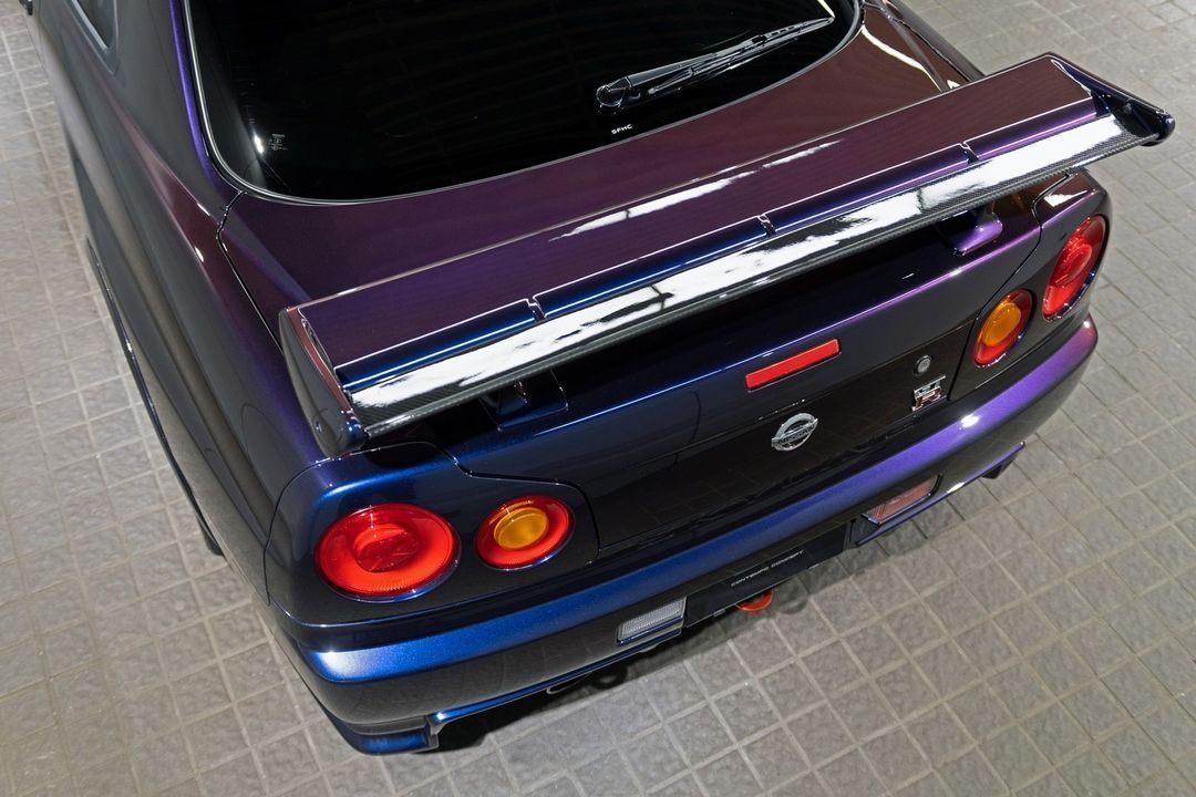 Zero-Mile Midnight Purple R34 Nissan GT-R Nismo With $40K Motor Sells ...