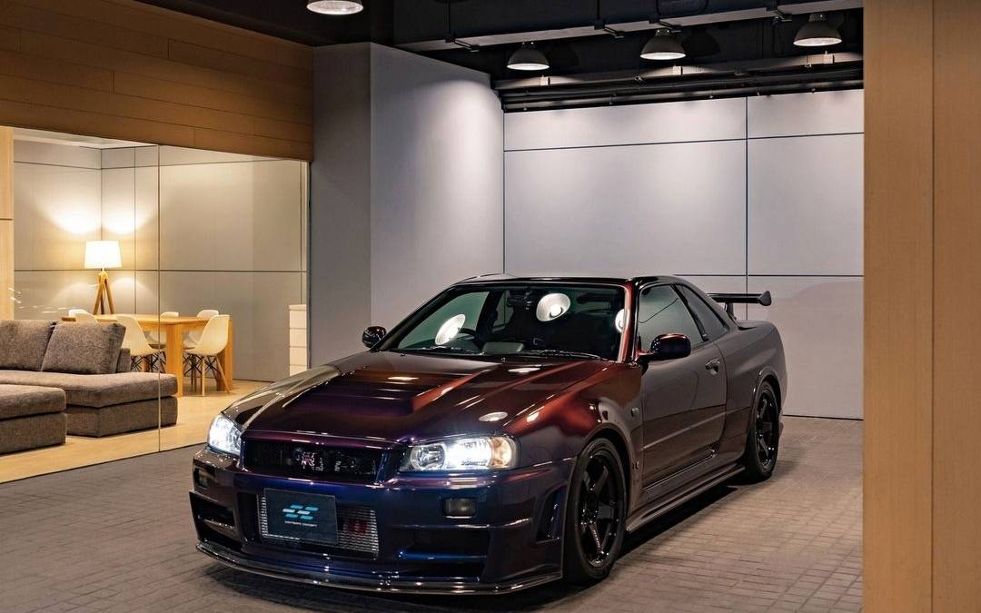 Zero-Mile Midnight Purple R34 Nissan GT-R Nismo With $40K Motor Sells ...