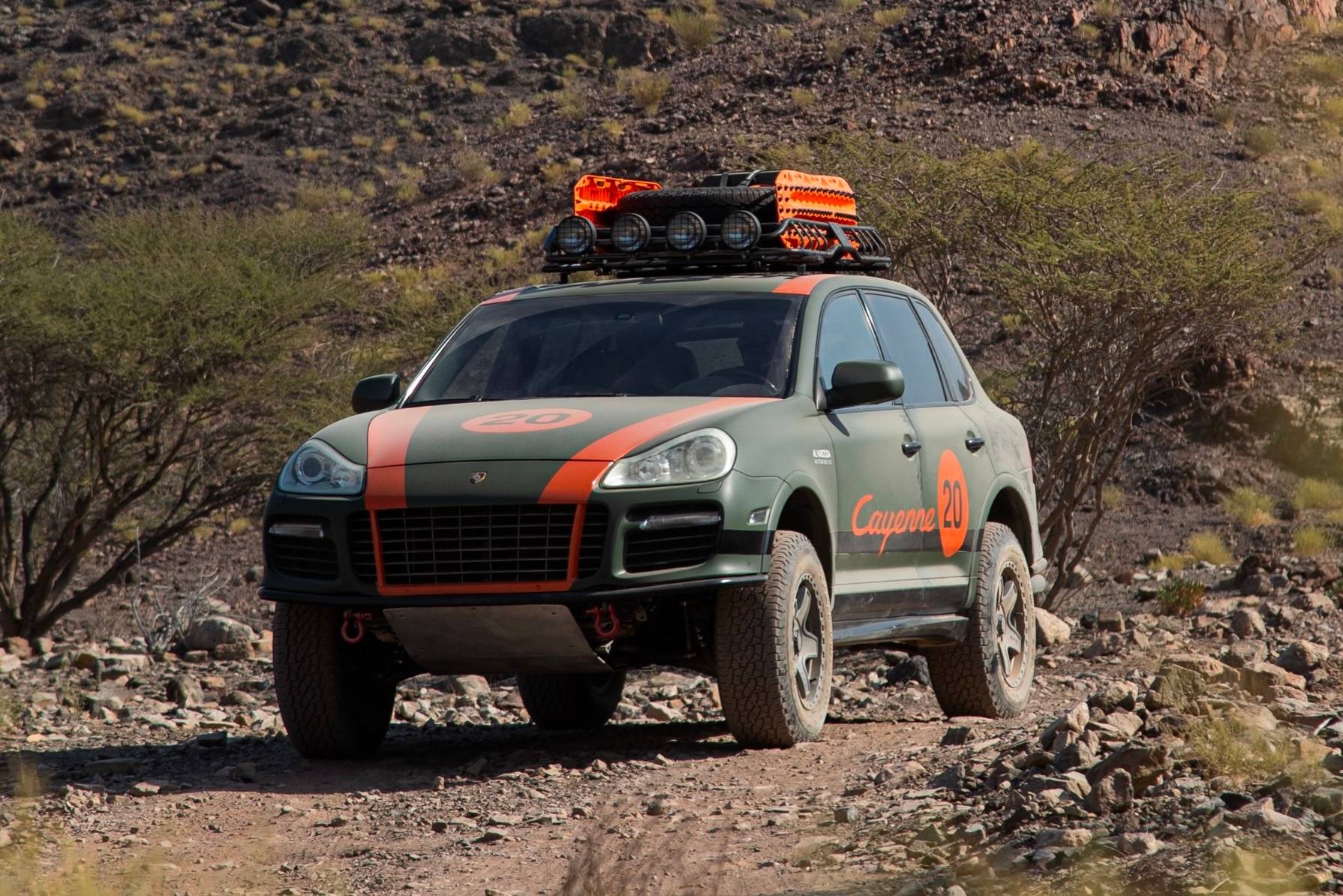 First Gen Cayenne Rear Porsche Transforms Eight First-Gen Cayennes Into The Ultimate Off ...