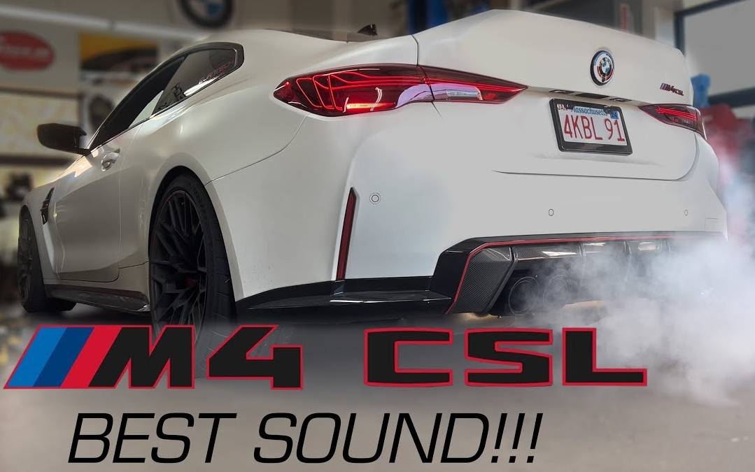 Somebody Has Already Modified A Brand-New BMW M4 CSL