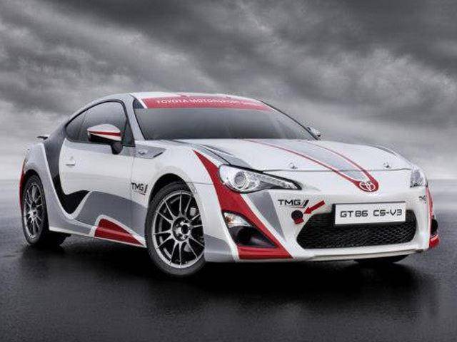 Toyota's GT86 CS-R3 Rally Car