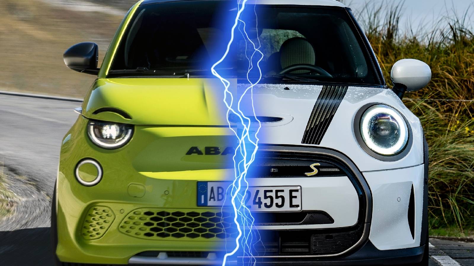 EV Hot Hatch Comparison: Abarth 500e Vs. Mini Cooper Electric