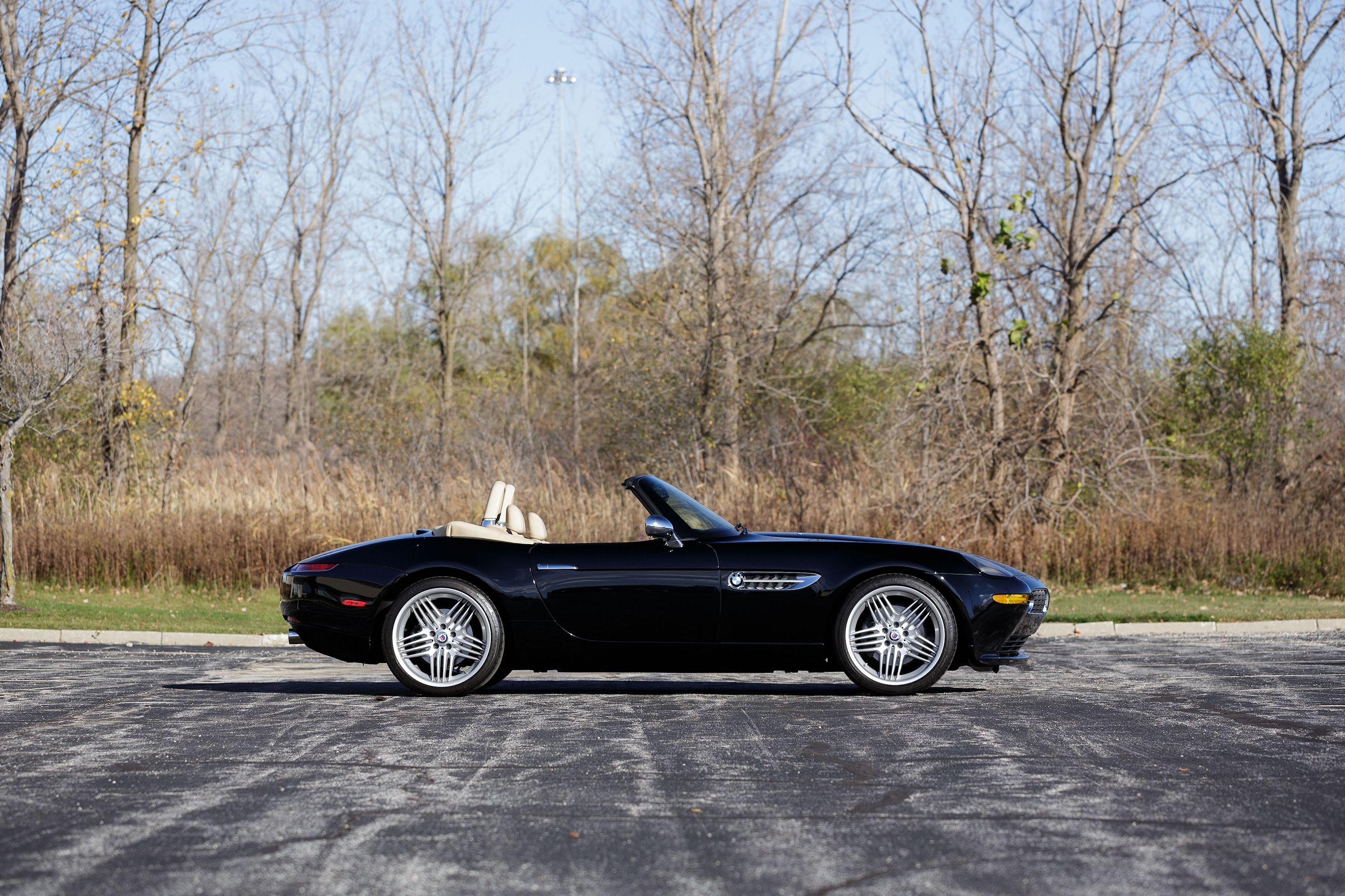 Rare Jet Black BMW Z8 With Crema Interior Appears On Auction