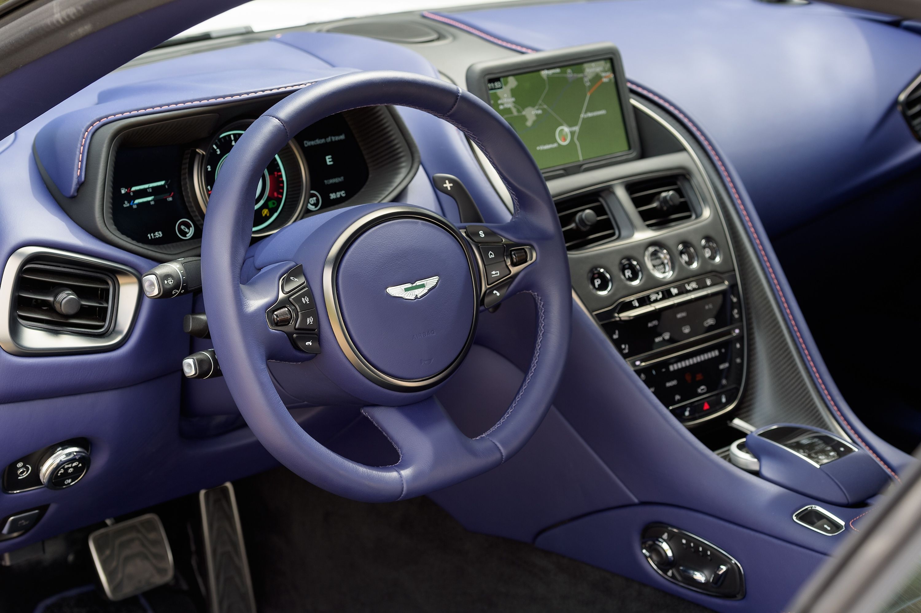 2018 Aston Martin DB11 Coupe Interior Photos