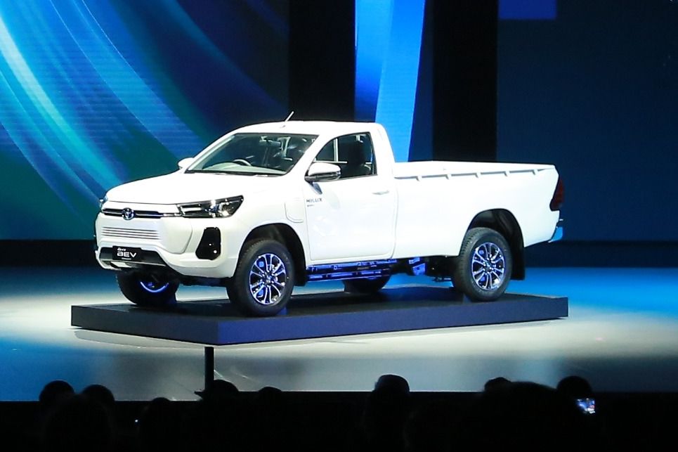 Toyota Introduces Hilux Based Electric Pickup Truck
