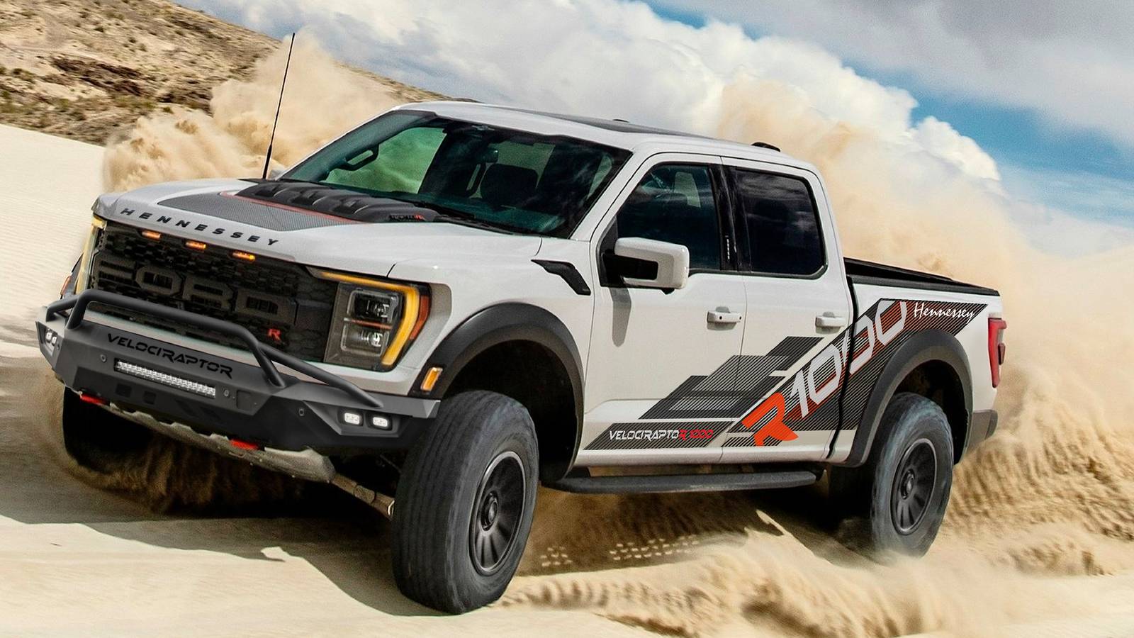 F 150 Raptor Rhp Ford F-150 Raptor R Gets 1,000-HP Upgrade Thanks To Hennessey