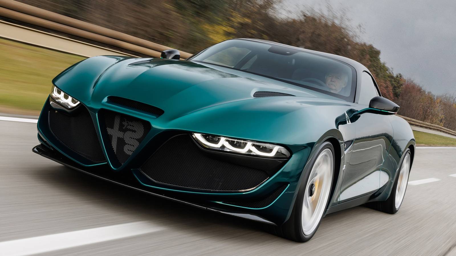 Alfa Romeo Giulia SWB Zagato Revealed As Modern Coachbuilt SZ With 540 HP