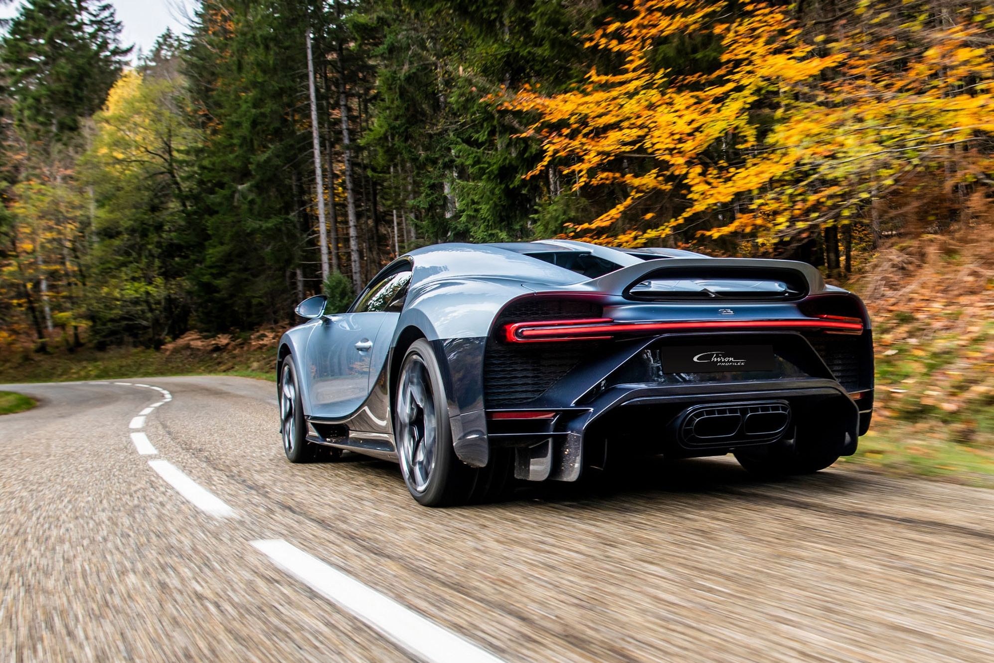 One-Of-One Bugatti Chiron Profilee Revealed With Ducktail Spoiler And  236-MPH Top Speed