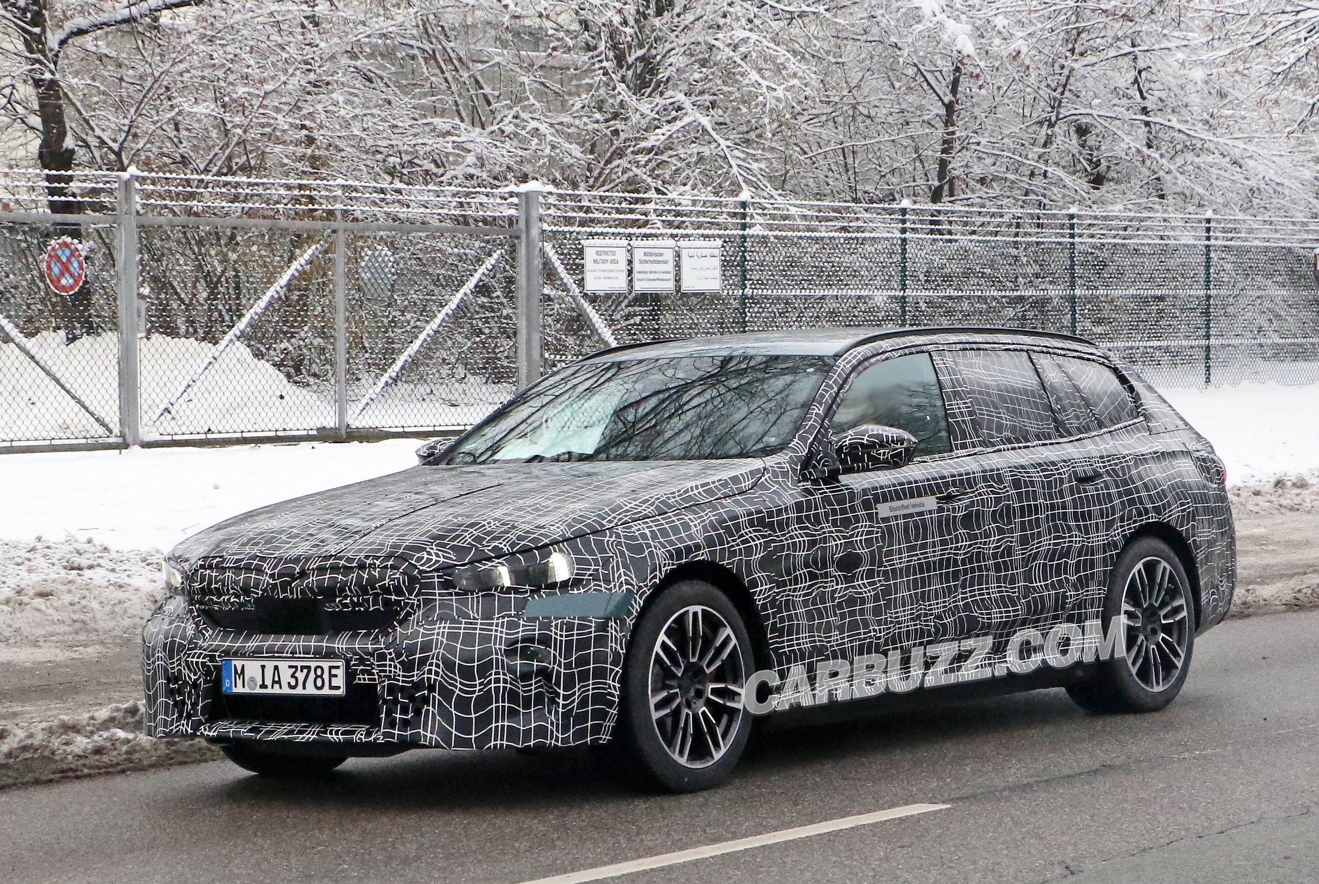 This Is Our Best Look Yet At The Electric BMW i5 Wagon