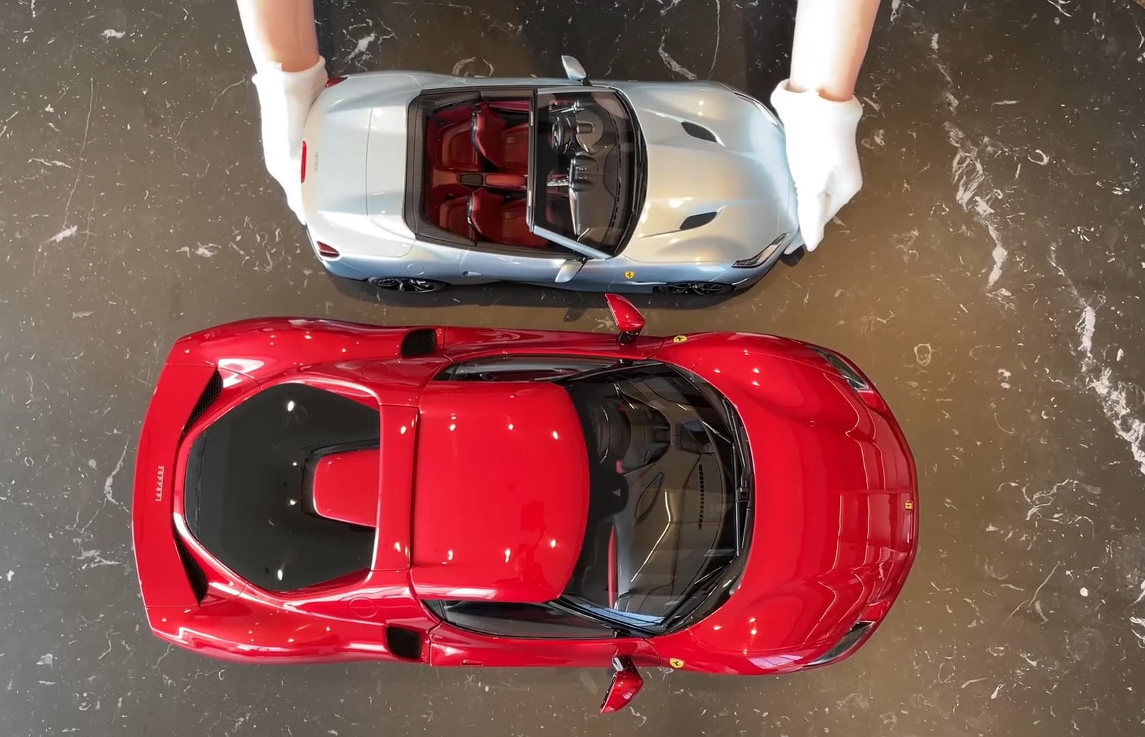 Ferrari Customers Can Now Order A Scale Model To Perfectly Match Their Car