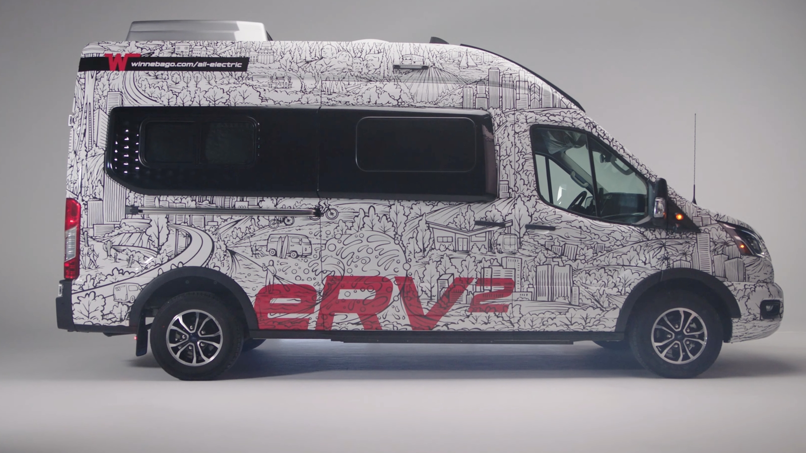 Ev Rvs Winnebago Unveils All-Electric RV Prototype With 108 Miles Of Range