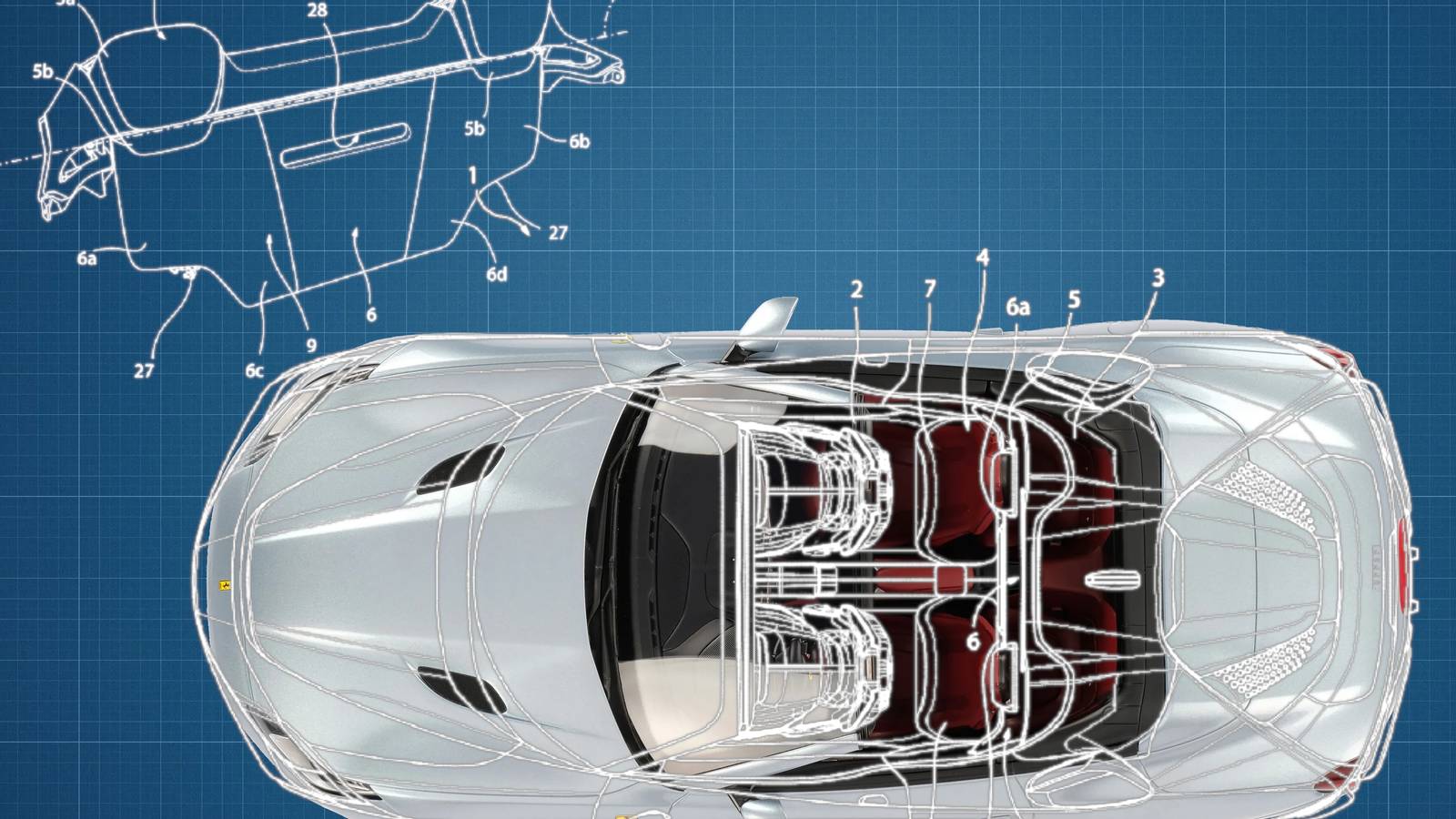 Ferrari Develops Fold-Out Rear Seats That Turn 4-Seat Convertibles Into ...