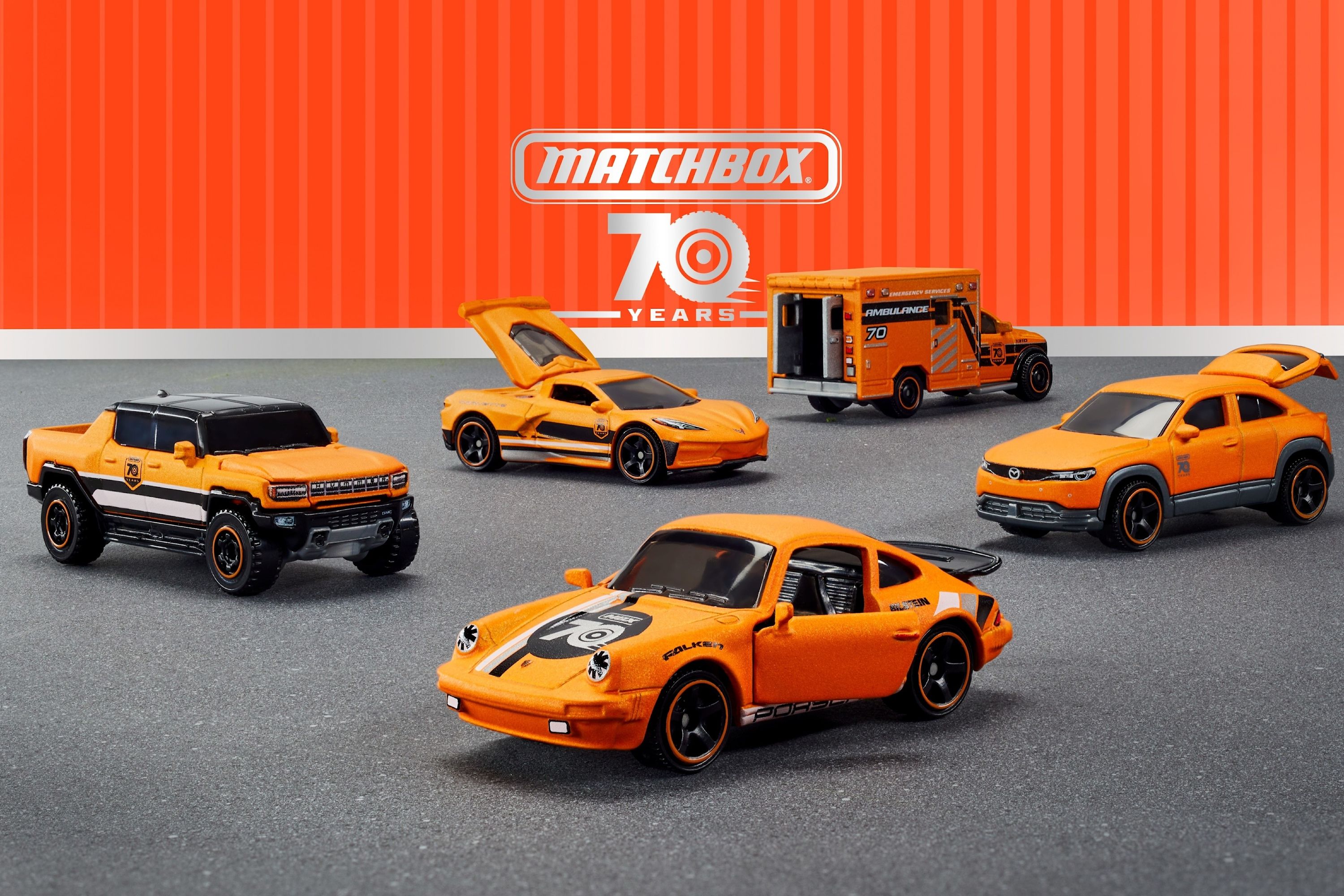 Limited Edition 70th Anniversary Matchbox Cars Given Green Edge To