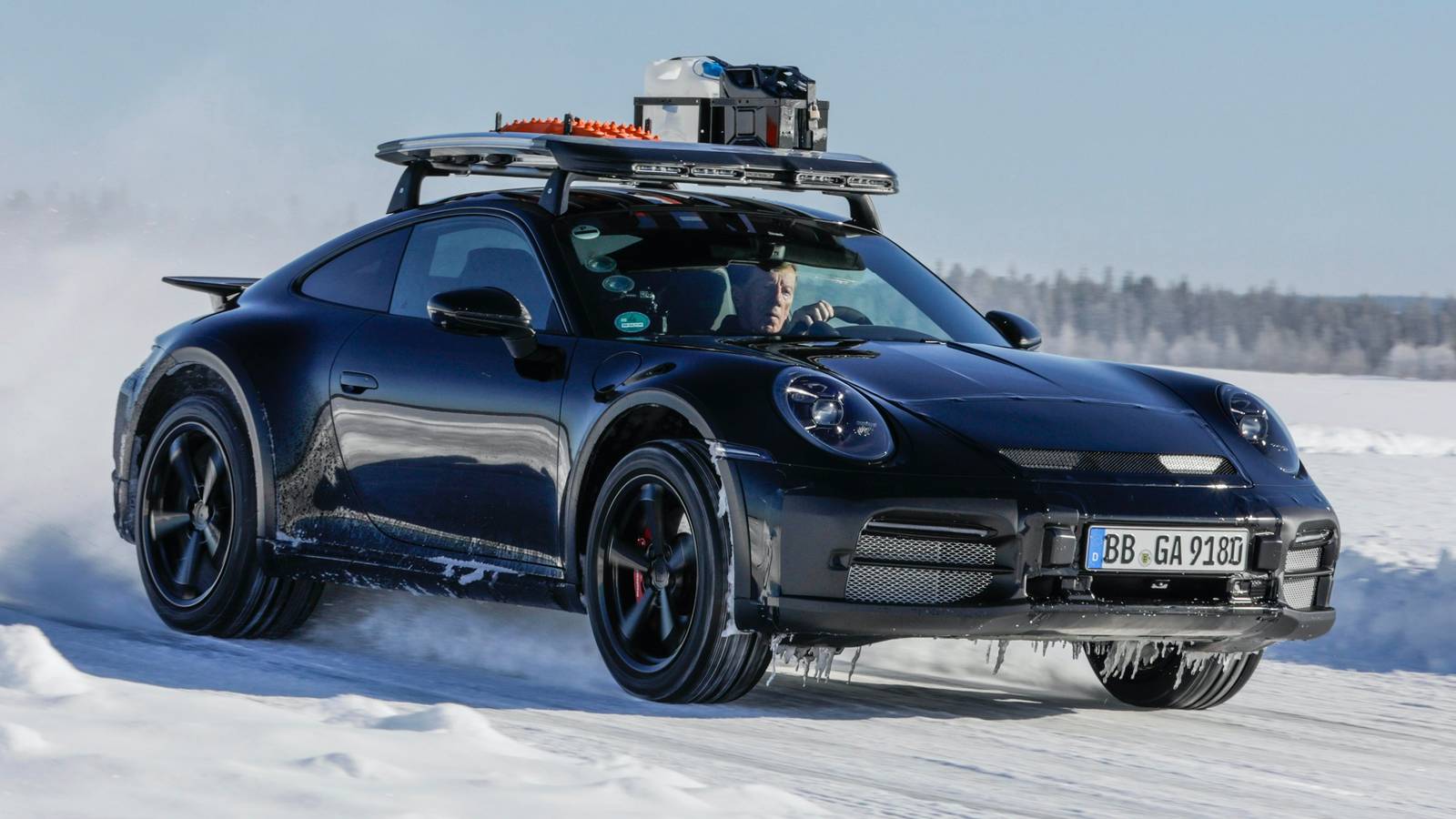 Watch: Rally Legend Walter Rohrl Manhandles Porsche 911 Dakar In Rallye ...