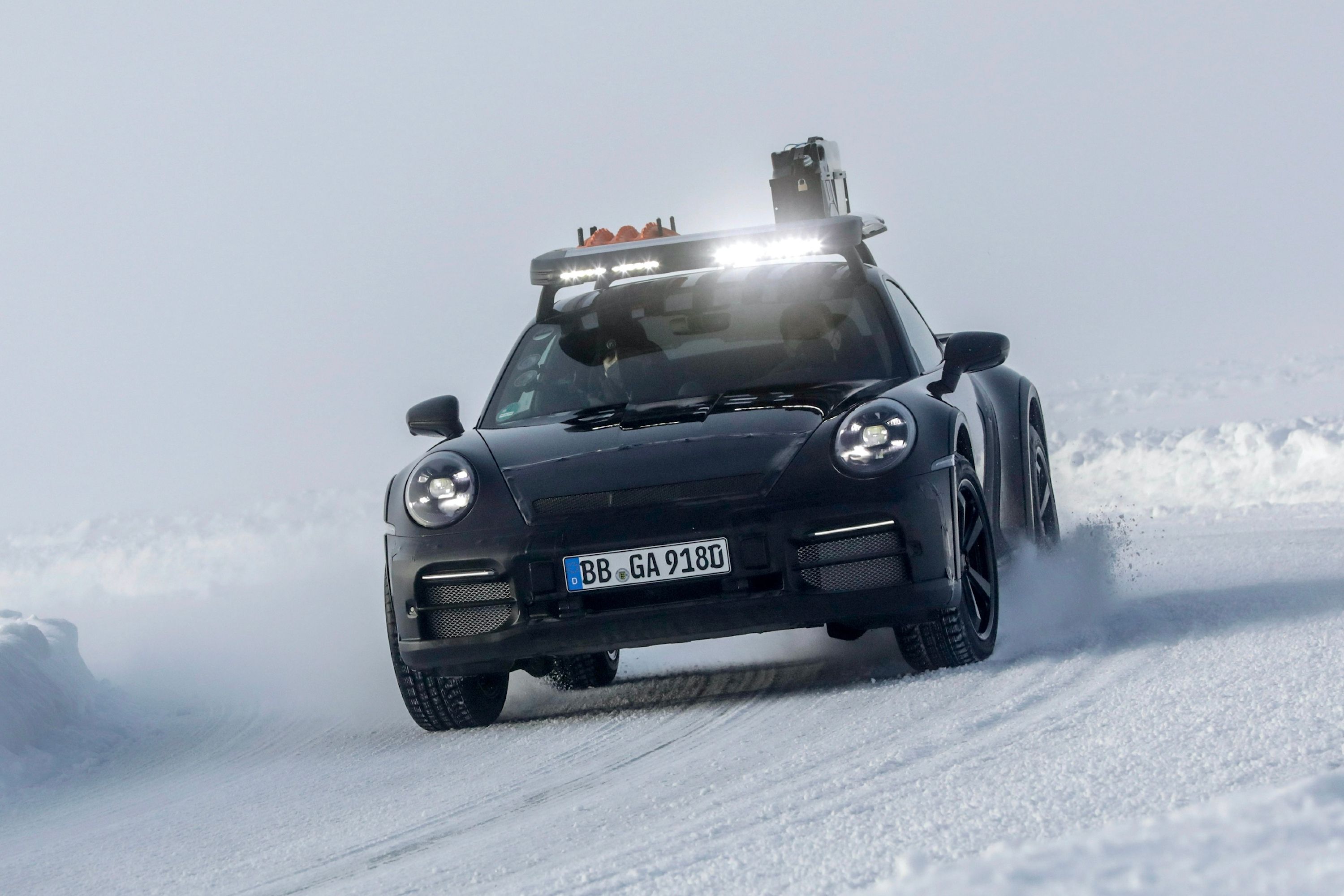 Watch: Rally Legend Walter Rohrl Manhandles Porsche 911 Dakar In Rallye ...