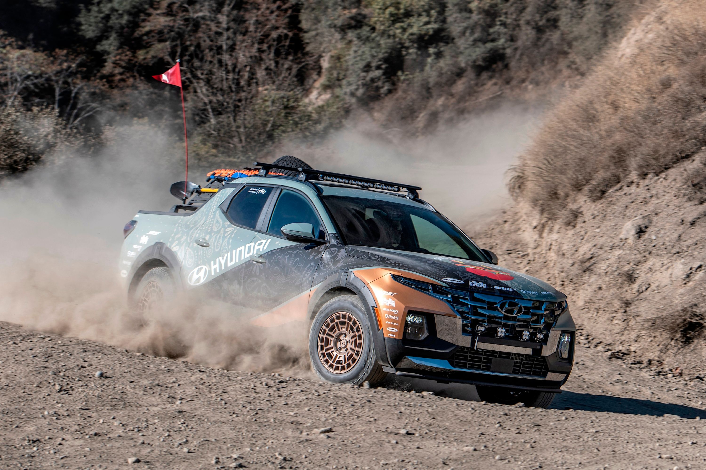 The Hyundai Santa Cruz Is Heading Back To The Rebelle Rally In 2023