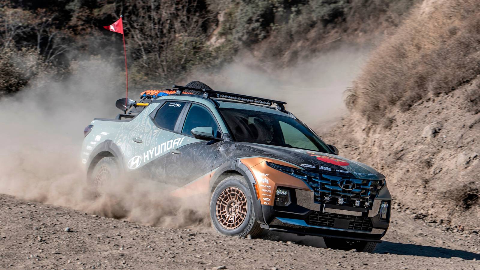 The Hyundai Santa Cruz Is Heading Back To The Rebelle Rally In 2023