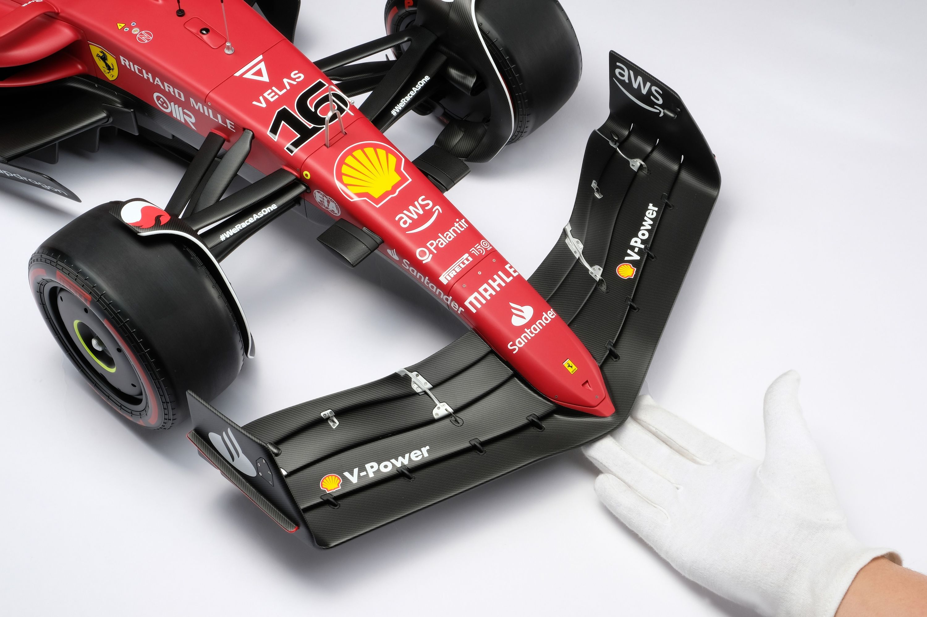Amalgam Collection Introduces $30k 1:5 Scale Model Of The Ferrari F1-75