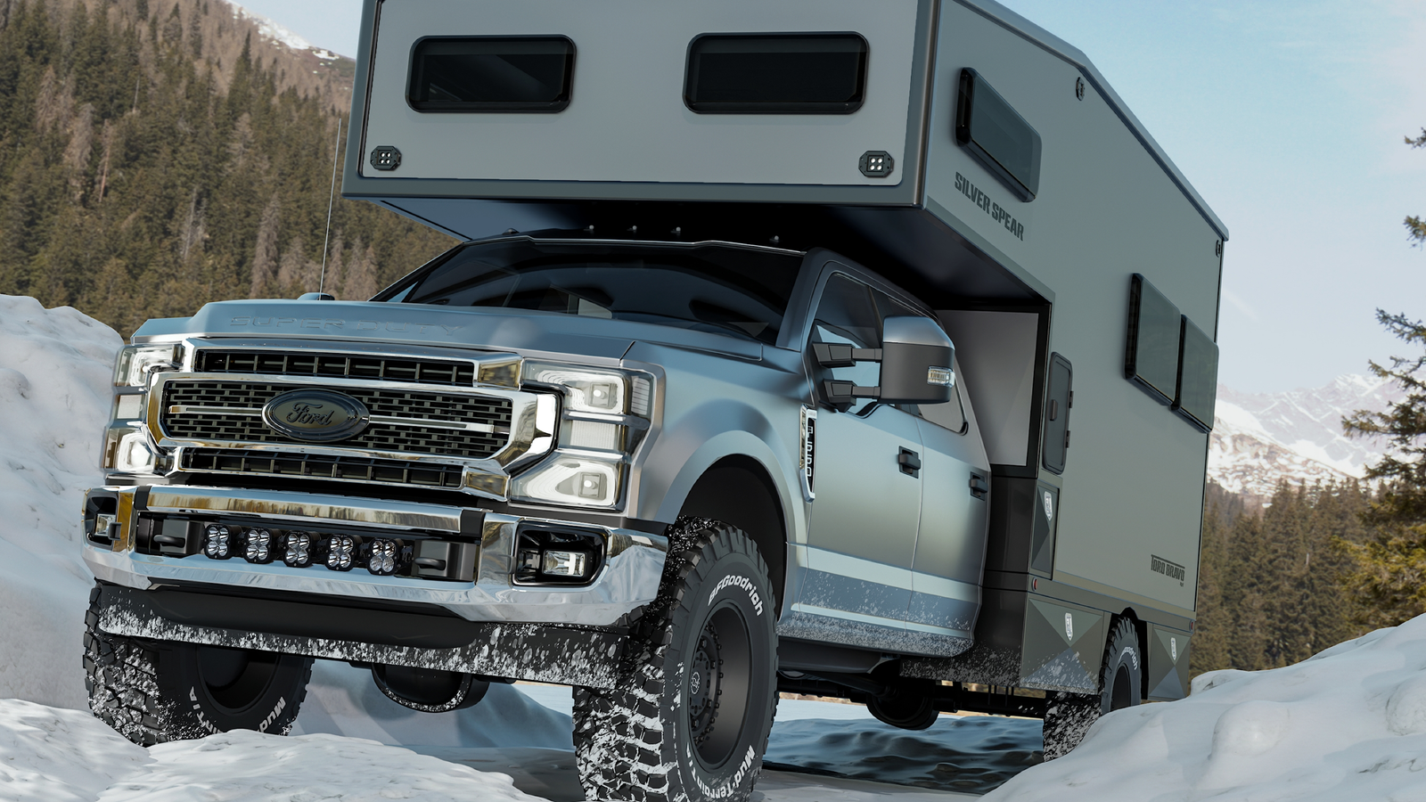 The Silver Spear Arrives As A Super Duty-Based Off-Road RV
