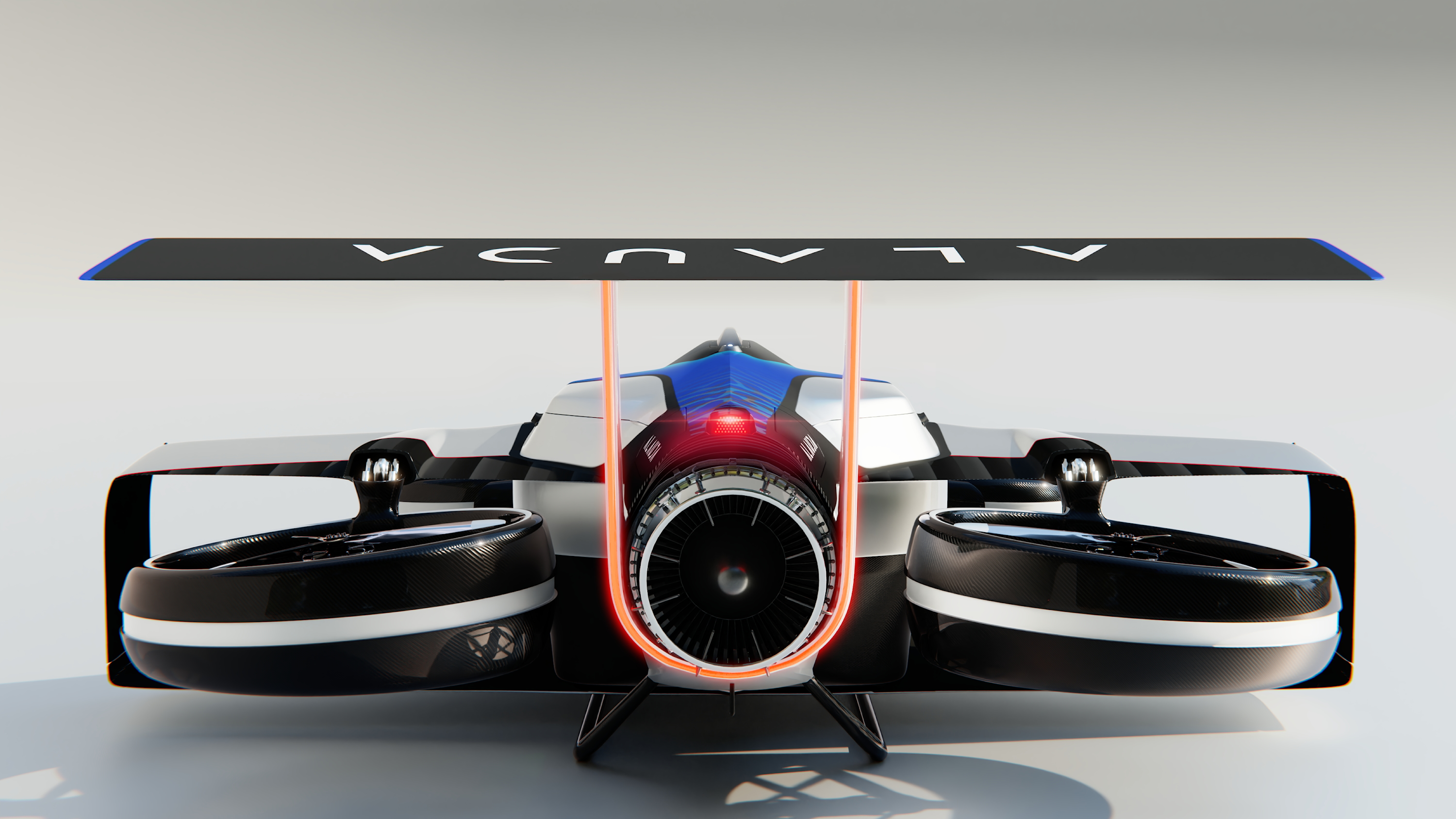 220-MPH Flying Race Car Looks Like An F1 Car For The Skies