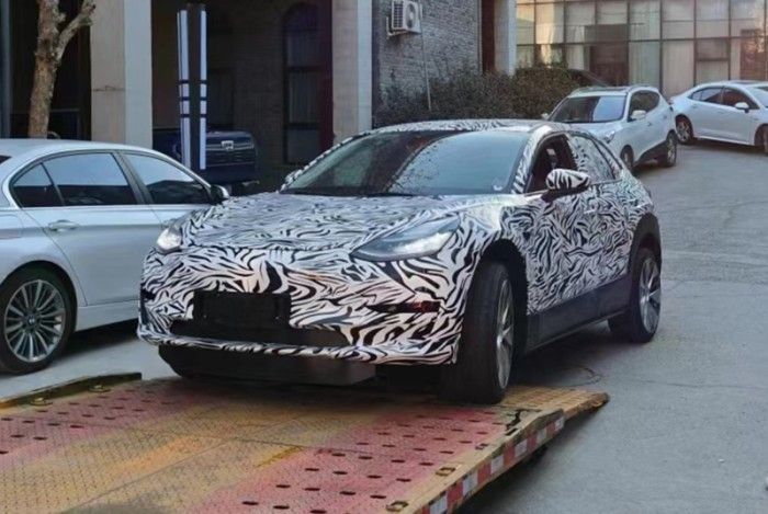 Tesla Model 2 Prototype Spied For The First Time