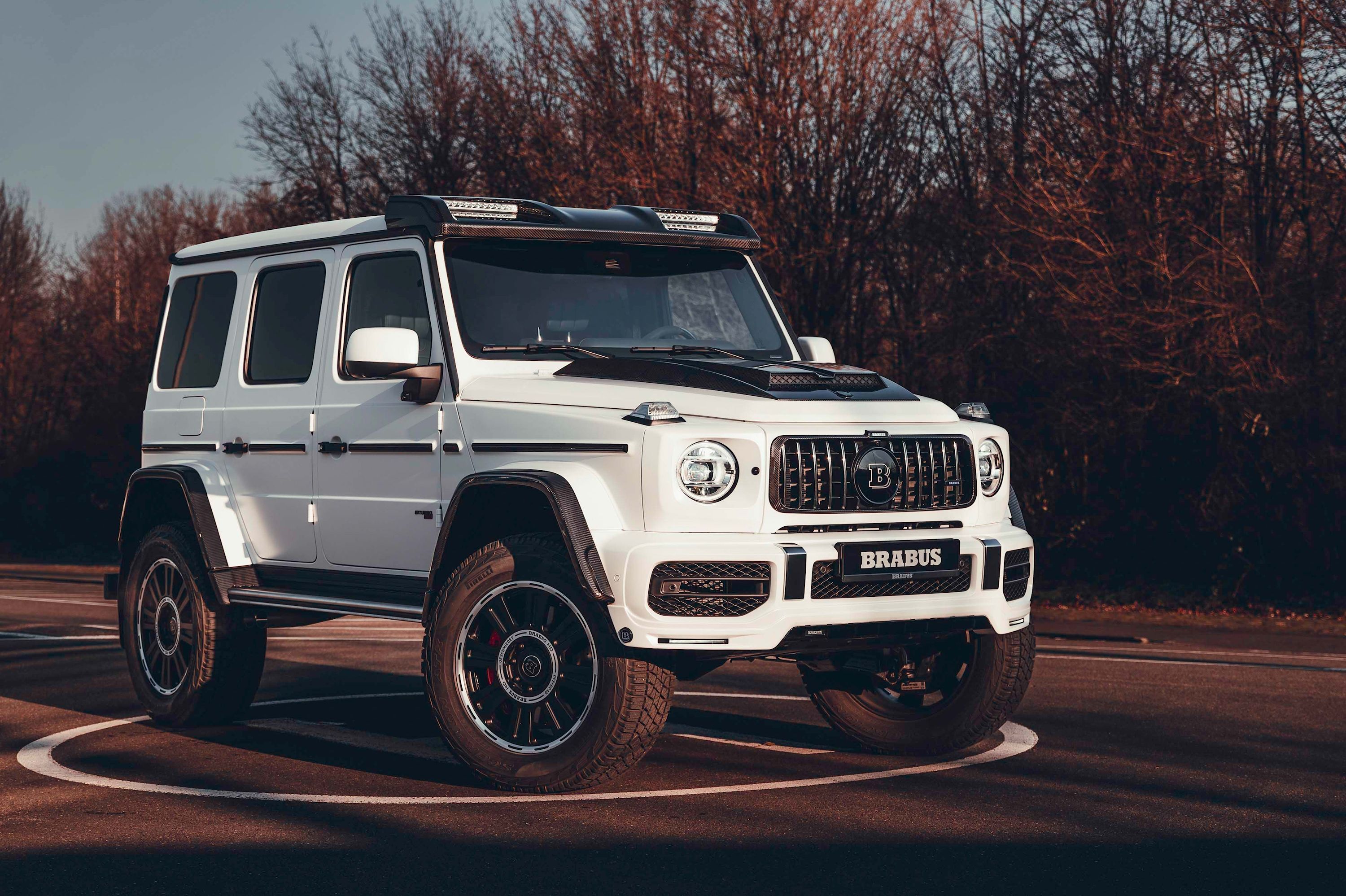 Brabus Mutates a Mercedes-AMG G63 Into a Pickup Smothered in Carbon Fiber