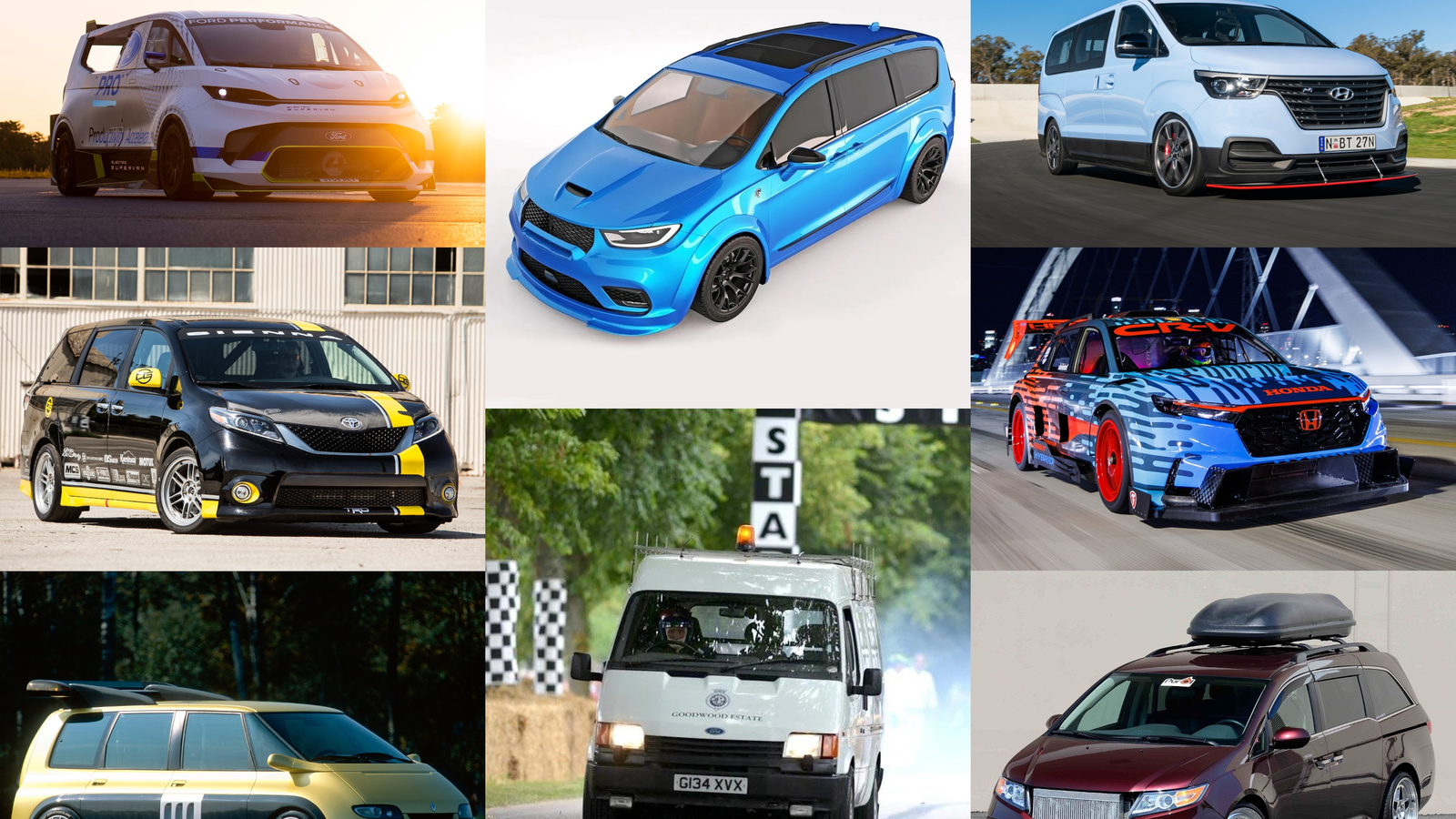 8 Of The Craziest, Most Powerful, And Fastest Minivans And Family SUVs