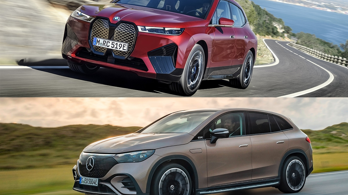 Luxury Electric SUV Comparison: Mercedes EQE SUV Vs. BMW iX
