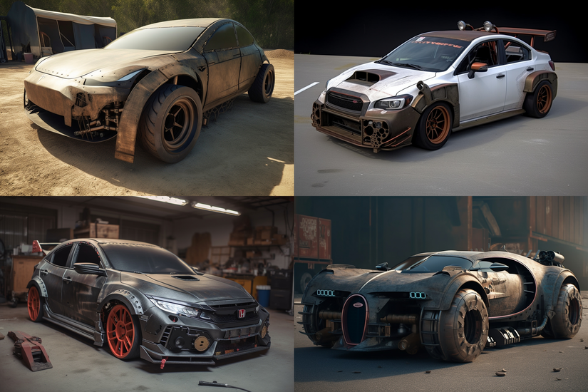 10 Modern Cars Reimagined As Rat Rods Of The Future