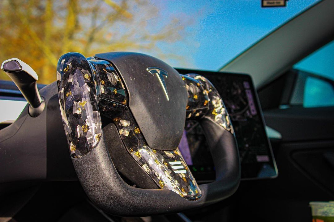 Wild Tesla Model 3 Has Cayman GT4 Front End And Carbon Fiber Everywhere