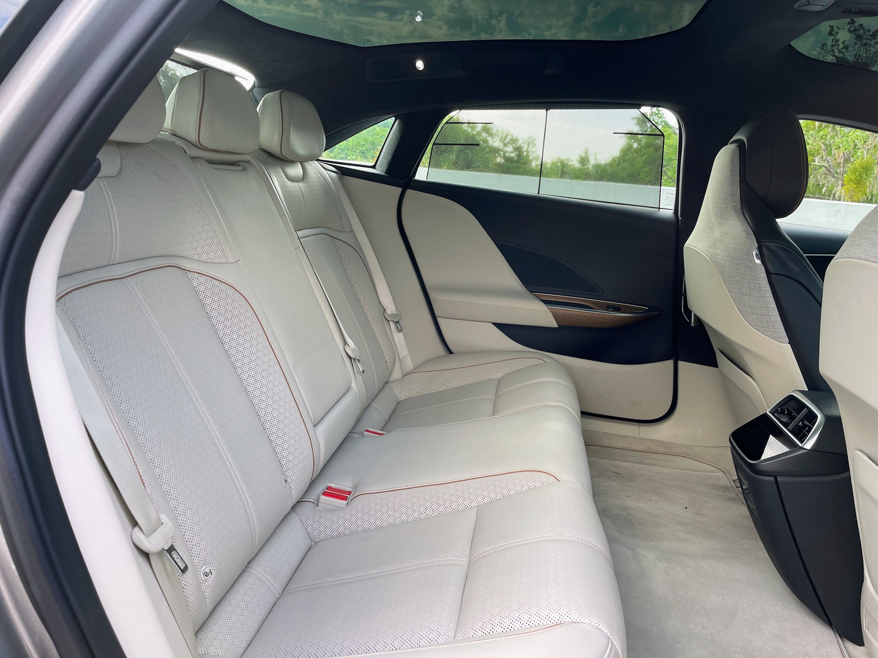 Lucid air rear seats discount