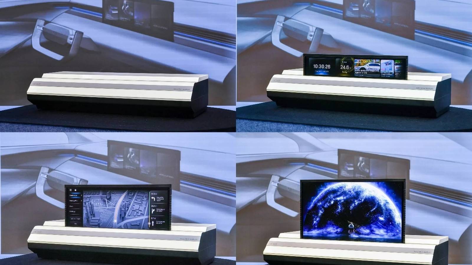 Hyundai's New Roll-Up Screen Removes Clutter And Adds Convenience