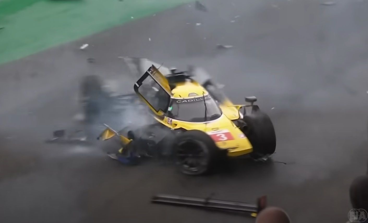 Cadillac Hypercar Racing Driver Survives Horrifying Crash At 6 Hours Of ...