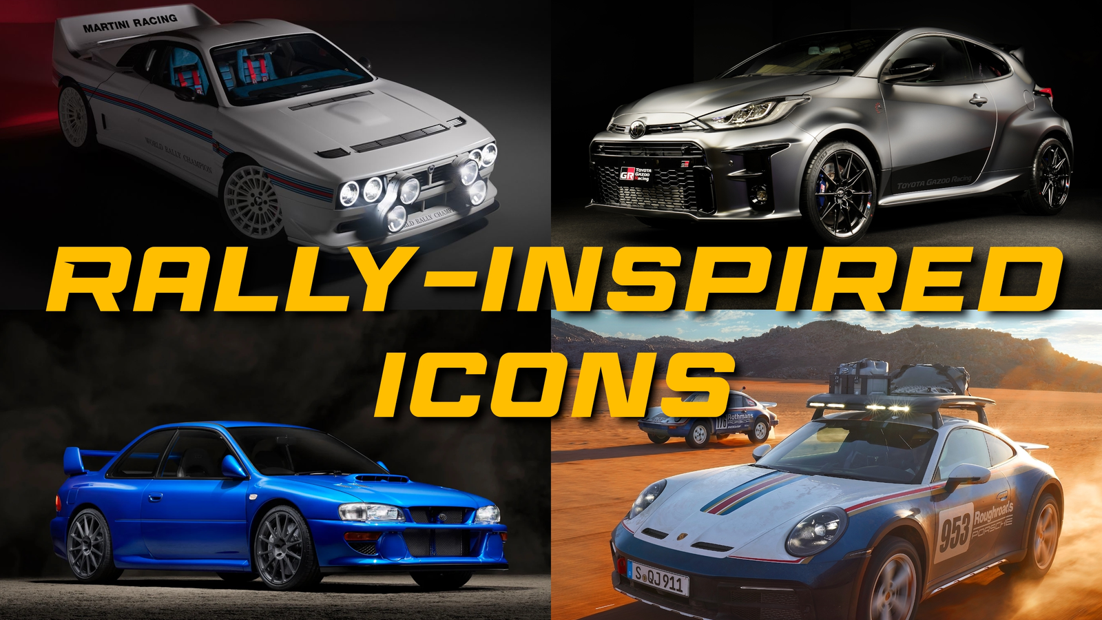7 Of The Best Rally-Inspired Road Cars Ever Built