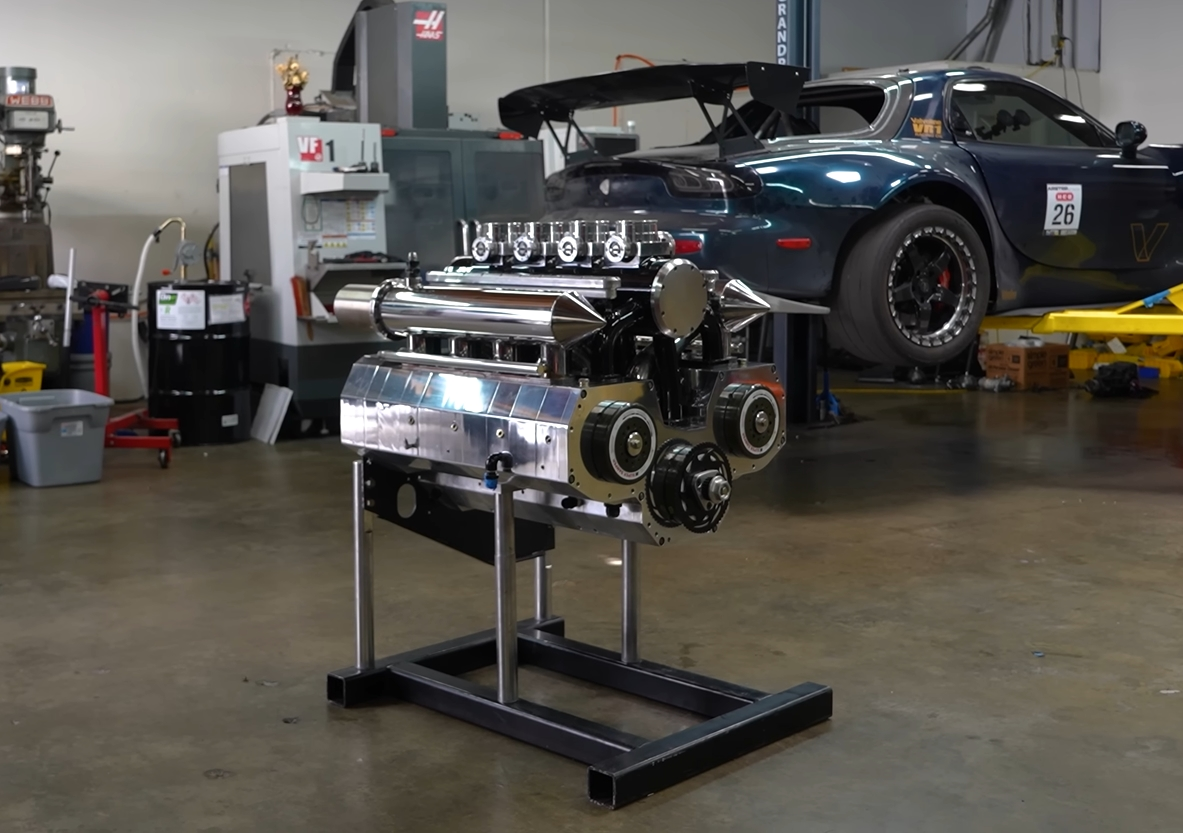 WATCH: Biggest Rotary Engine In The World Has 12 Rotors