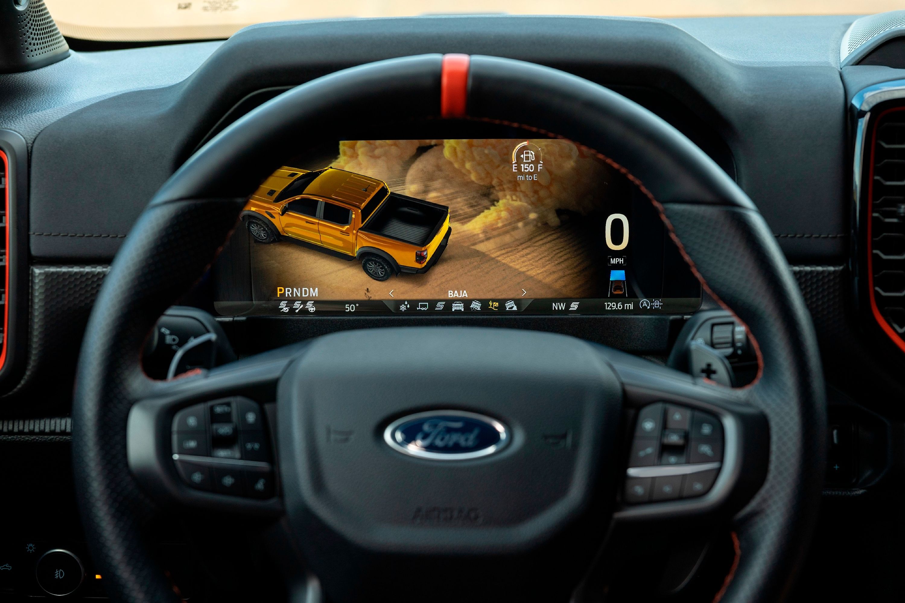 2025 Ford Ranger Raptor Interior Photos