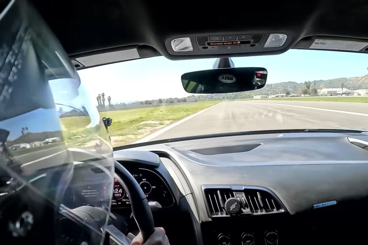 Watch This 2,000-HP Audi R8 Drag Race A 960-HP Rat Rod