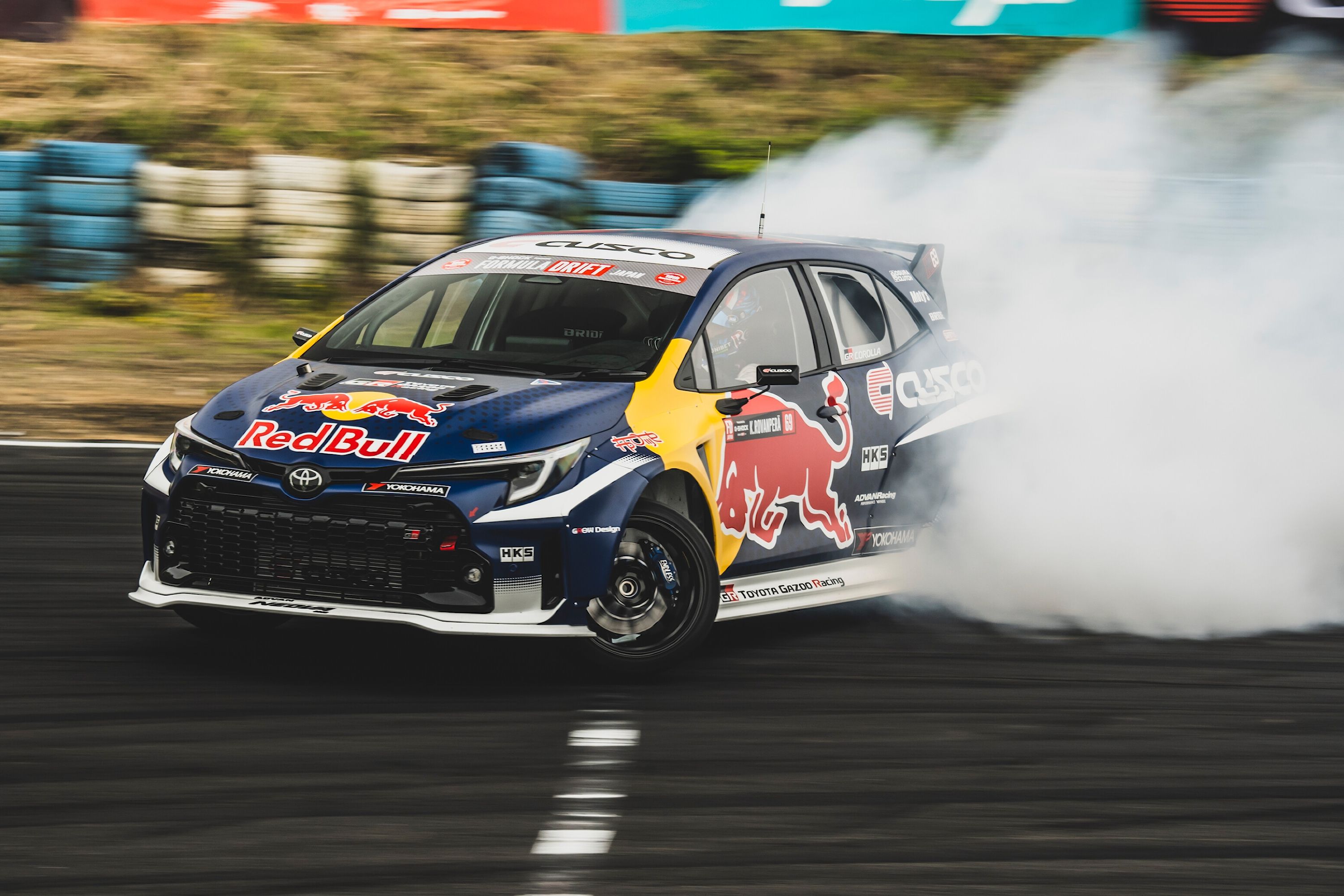 Wrc Champion Drifts Toyota Gr Corolla To Victory On Formula Drift Debut