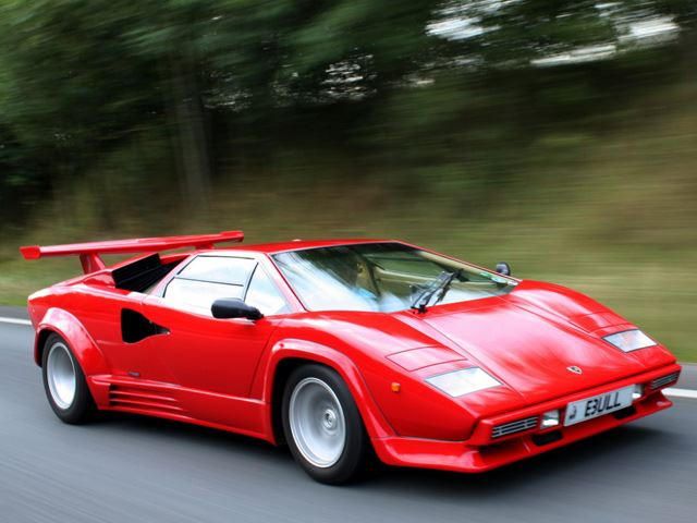 Lamborghini Countach Vs. Aventador Roadster