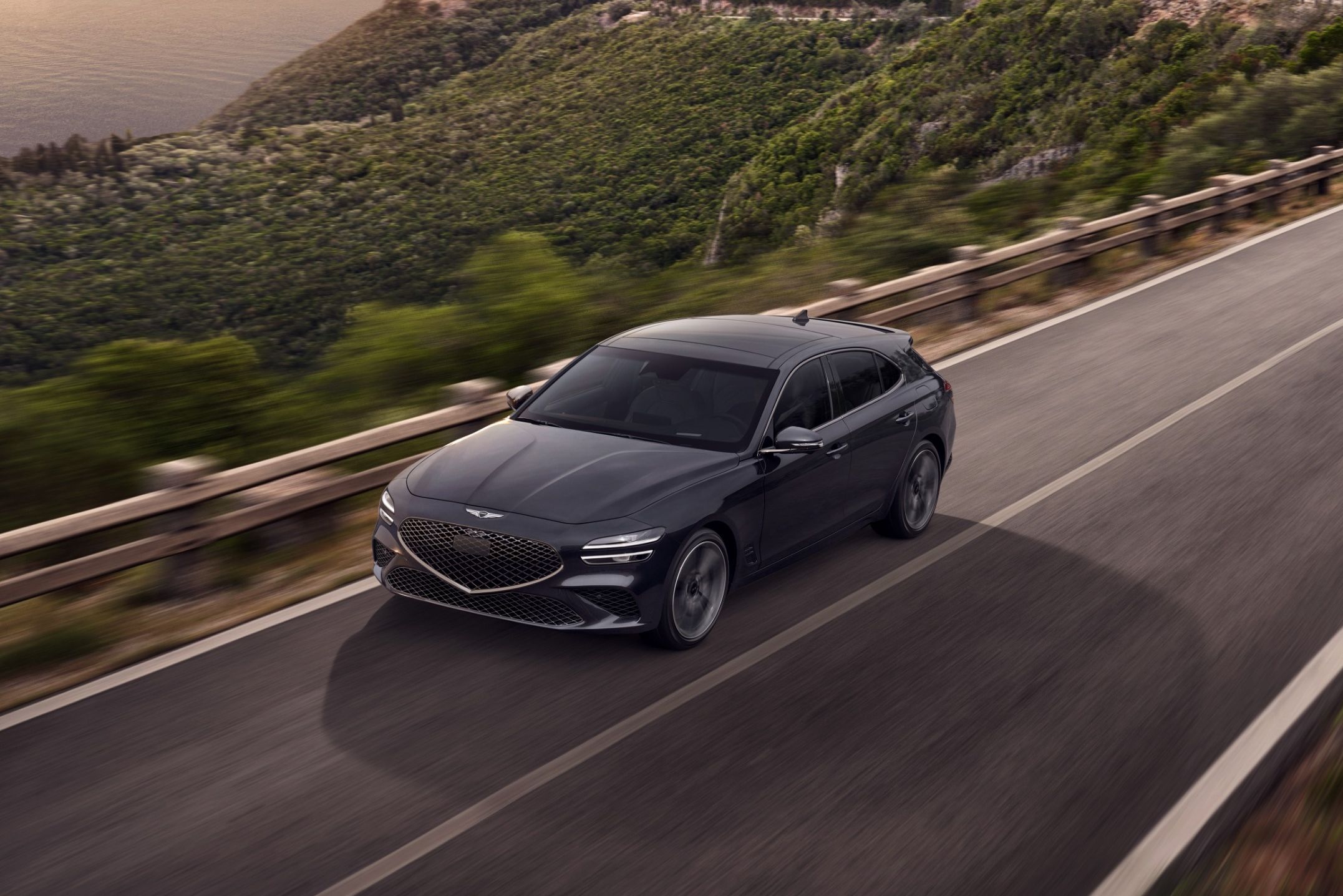 2024 Genesis G70 Gets 300-HP Turbocharged Four-Banger