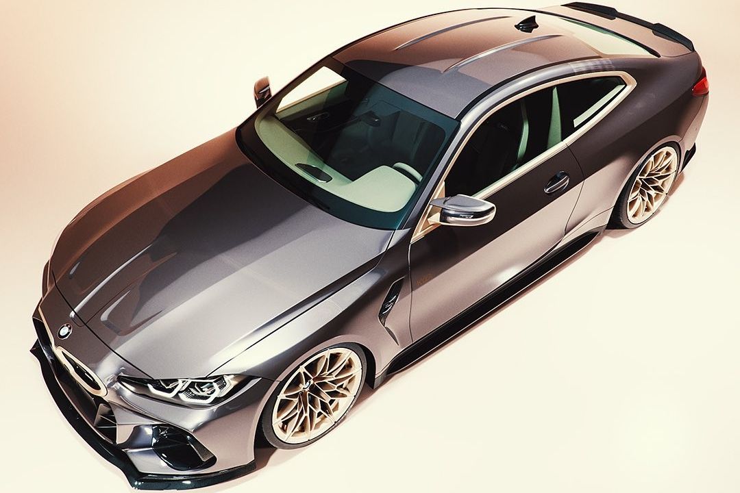 BMW M4 Reimagined With Concept Touring Coupe Design Cues