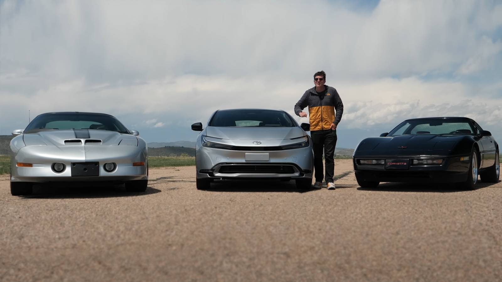 Watch Toyota Prius Challenge V8-Powered American Sports Cars In Drag Race