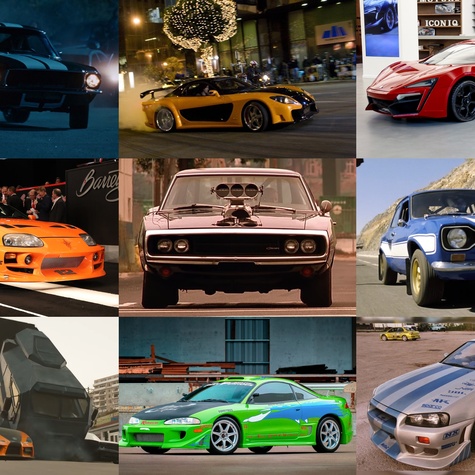 Fast And Furious Cars: 10 Of The Most Iconic Rides From The Fast Franchise, image size:1600x1600