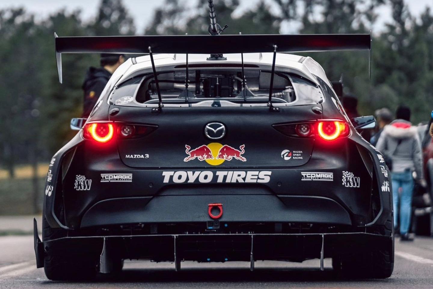 Mazda 3 With 4-Rotor Engine And RWD Now Pushes 1,400 HP