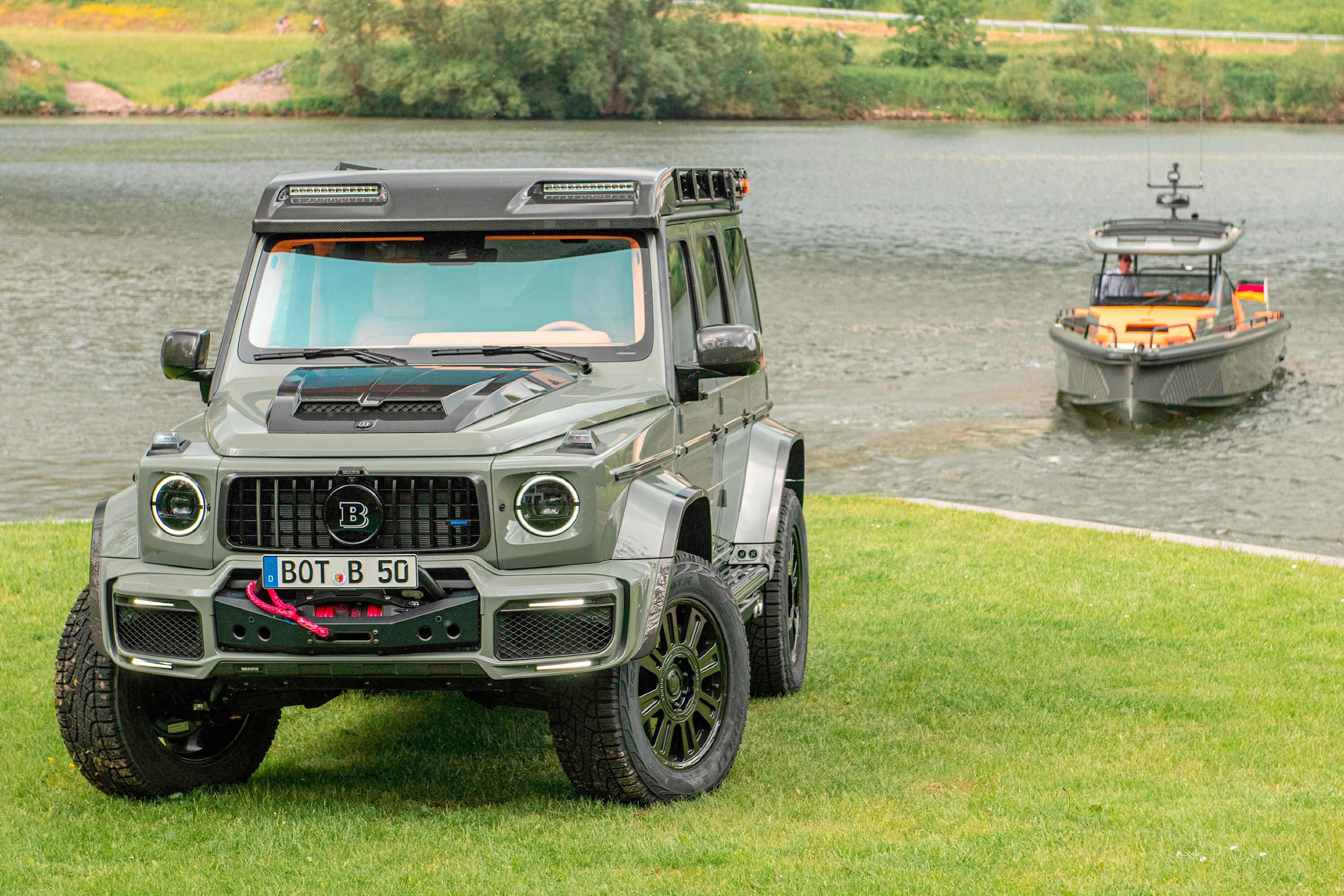 $1.5 Million Brabus Package Includes 900-HP Superboat, Luxury